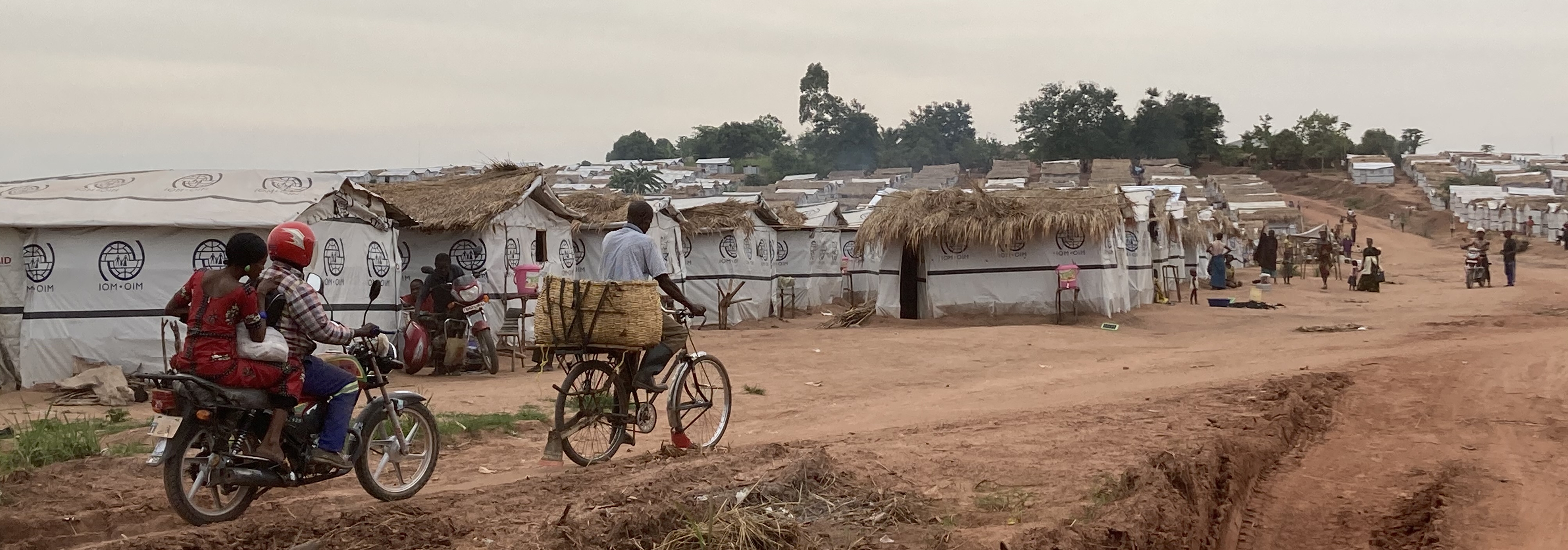 Likasi displacement site, Kalemie, Tanganyika province, © IOM 2020, Daco Tambikila